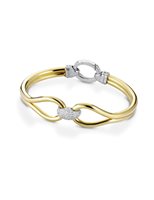 Bracelet Mediterraneo Woman Elettroformato in Silver Zirconia H52DB01